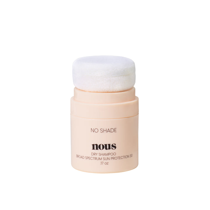 No Shade Dry Shampoo with broad spectrum sun protection 30